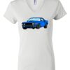 Women's Short Sleeve V-Neck T-Shirt Thumbnail