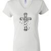 Women's Short Sleeve V-Neck T-Shirt Thumbnail