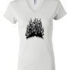 Women's Short Sleeve V-Neck T-Shirt Thumbnail