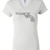 Women's Short Sleeve V-Neck T-Shirt Thumbnail