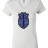 Women's Short Sleeve V-Neck T-Shirt Thumbnail