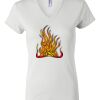 Women's Short Sleeve V-Neck T-Shirt Thumbnail