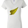 Women's Short Sleeve V-Neck T-Shirt Thumbnail