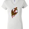 Women's Short Sleeve V-Neck T-Shirt Thumbnail