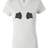 Women's Short Sleeve V-Neck T-Shirt Thumbnail