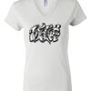 Women's Short Sleeve V-Neck T-Shirt Thumbnail