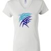 Women's Short Sleeve V-Neck T-Shirt Thumbnail