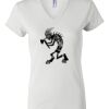 Women's Short Sleeve V-Neck T-Shirt Thumbnail