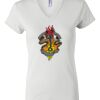 Women's Short Sleeve V-Neck T-Shirt Thumbnail