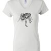 Women's Short Sleeve V-Neck T-Shirt Thumbnail