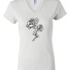 Women's Short Sleeve V-Neck T-Shirt Thumbnail