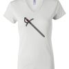 Women's Short Sleeve V-Neck T-Shirt Thumbnail