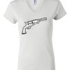 Women's Short Sleeve V-Neck T-Shirt Thumbnail