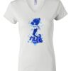 Women's Short Sleeve V-Neck T-Shirt Thumbnail