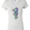 Women's Short Sleeve V-Neck T-Shirt Thumbnail