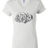 Women's Short Sleeve V-Neck T-Shirt Thumbnail