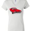 Women's Short Sleeve V-Neck T-Shirt Thumbnail