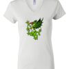 Women's Short Sleeve V-Neck T-Shirt Thumbnail