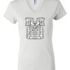 Women's Short Sleeve V-Neck T-Shirt Thumbnail