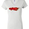 Women's Short Sleeve V-Neck T-Shirt Thumbnail