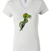 Women's Short Sleeve V-Neck T-Shirt Thumbnail