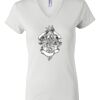 Women's Short Sleeve V-Neck T-Shirt Thumbnail