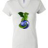 Women's Short Sleeve V-Neck T-Shirt Thumbnail