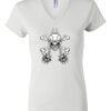 Women's Short Sleeve V-Neck T-Shirt Thumbnail