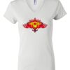 Women's Short Sleeve V-Neck T-Shirt Thumbnail