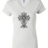 Women's Short Sleeve V-Neck T-Shirt Thumbnail