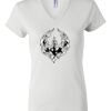 Women's Short Sleeve V-Neck T-Shirt Thumbnail