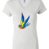 Women's Short Sleeve V-Neck T-Shirt Thumbnail