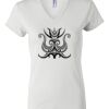 Women's Short Sleeve V-Neck T-Shirt Thumbnail