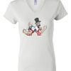 Women's Short Sleeve V-Neck T-Shirt Thumbnail