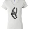 Women's Short Sleeve V-Neck T-Shirt Thumbnail