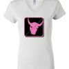 Women's Short Sleeve V-Neck T-Shirt Thumbnail