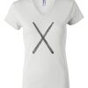 Women's Short Sleeve V-Neck T-Shirt Thumbnail