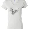 Women's Short Sleeve V-Neck T-Shirt Thumbnail