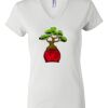 Women's Short Sleeve V-Neck T-Shirt Thumbnail