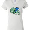 Women's Short Sleeve V-Neck T-Shirt Thumbnail