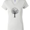 Women's Short Sleeve V-Neck T-Shirt Thumbnail