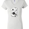 Women's Short Sleeve V-Neck T-Shirt Thumbnail