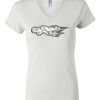 Women's Short Sleeve V-Neck T-Shirt Thumbnail