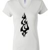 Women's Short Sleeve V-Neck T-Shirt Thumbnail