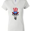 Women's Short Sleeve V-Neck T-Shirt Thumbnail