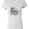 Women's Short Sleeve V-Neck T-Shirt Thumbnail