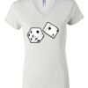 Women's Short Sleeve V-Neck T-Shirt Thumbnail