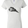 Women's Short Sleeve V-Neck T-Shirt Thumbnail