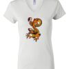 Women's Short Sleeve V-Neck T-Shirt Thumbnail