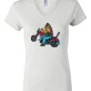 Women's Short Sleeve V-Neck T-Shirt Thumbnail